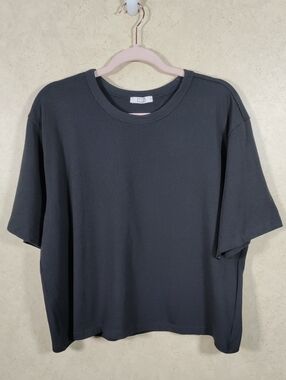 I135 AYR Asphalt Charcoal Gray Short-Sleeve Crewneck Tee XL